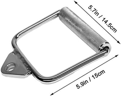 Double D Handle, Cable Machine Handle Attachments, Pull down Exercise Handles of Home Gym Accessories